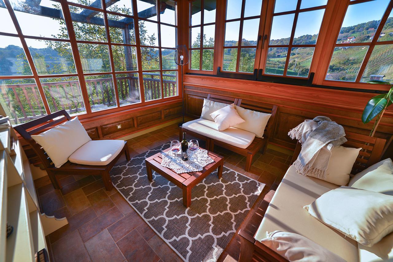 Villa Les With Hot Tub & Sauna Brežice Exterior foto